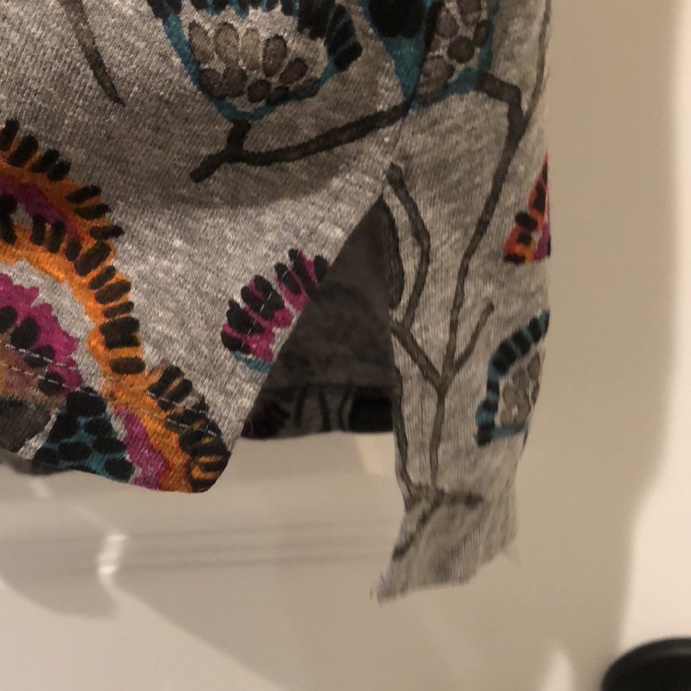 NWOT t. la from Anthropologie Floral Short Sleeve Size Small - Picture 5 of 10